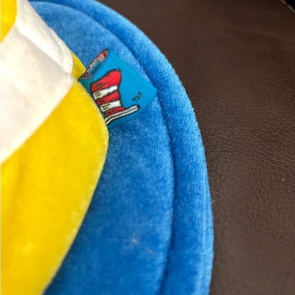 Dr. Seuss Birthday Hat - Yellow, Blue, and Red - Picture 2 of 7
